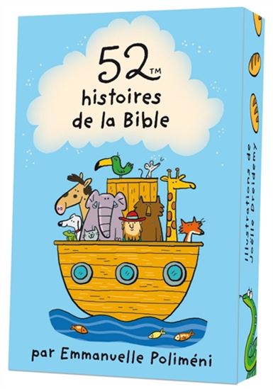 52 histoires de la Bible Cof. - EMMANUELLE POLIMÉNI