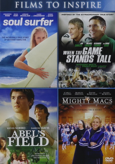 The Abel's Field / Mighty Macs / Soul Surfer / When the Game Stands Tall - DIVERS