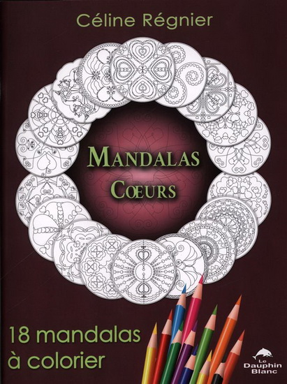 Mandalas coeurs - CÉLINE RÉGNIER