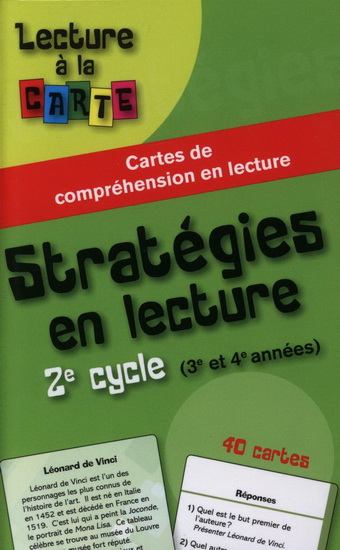 Stratégies en lecture, 2e cycle (3e et 4e années) - MARIE-ÈVE PERREAULT-ALLEN