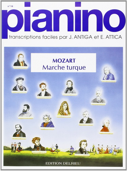 Marche Turque - Pianino # 14 (Transcriptions Faciles) - WOLFGANG AMADEUS MOZART