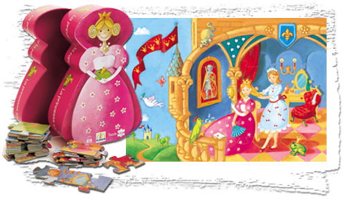 Puzzle La Princesse et La Grenouille DJECO - 36 pièces - Revaltoys