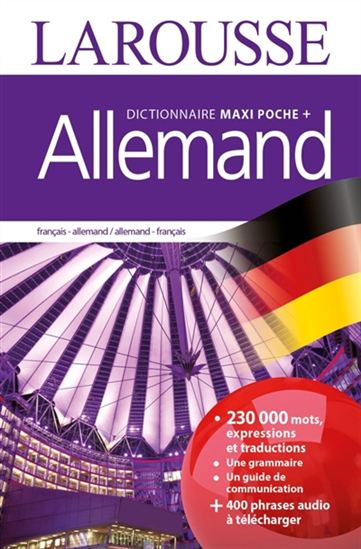 Dictionnaire Maxi Poche Plus français-allemand, allemand-français N. éd. - COLLECTIF