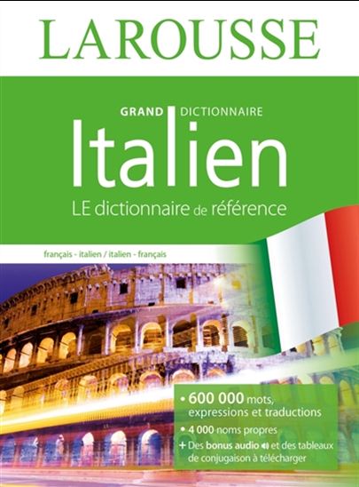 Grand dictionnaire italien français-italien, italien-français N. éd. - COLLECTIF