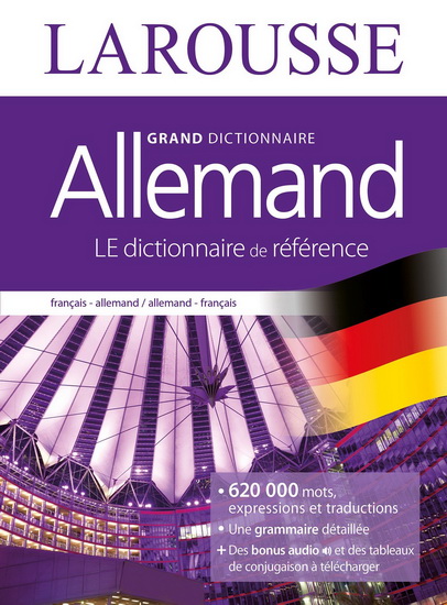Grand dictionnaire allemand : allemand-français, français-allemand N. éd. - PIERRE GRAPPIN