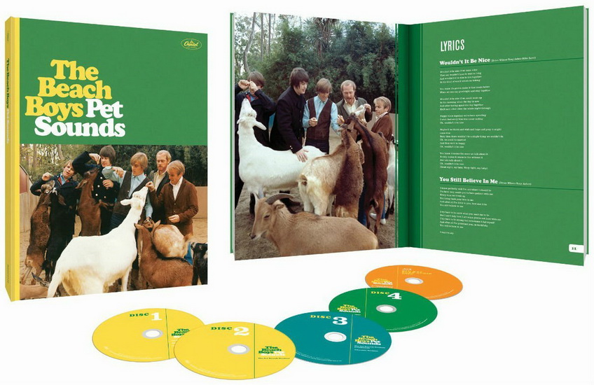 Pet Sounds (50Th Anniversary) (4CD+BRD) - BEACH BOYS (THE)