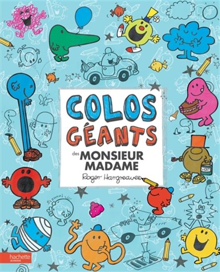 Monsieur Madame : doodle book - ROGER HARGREAVES
