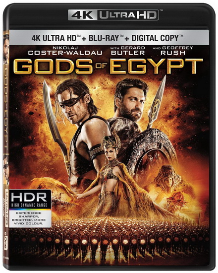 Gods of Egypt (4K+Blu-Ray) - PROYAS ALEX