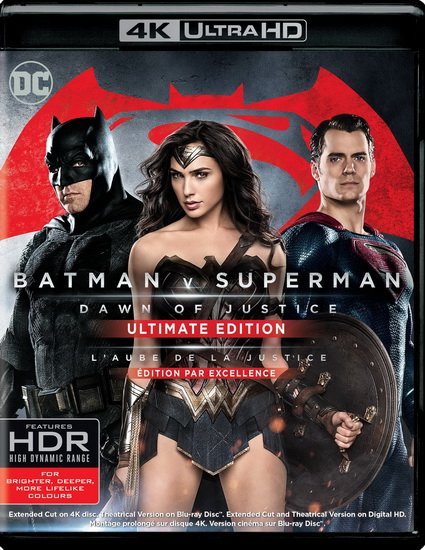 Batman V Superman: Dawn of Justice (4K+Blu-Ray) - SNYDER ZACK