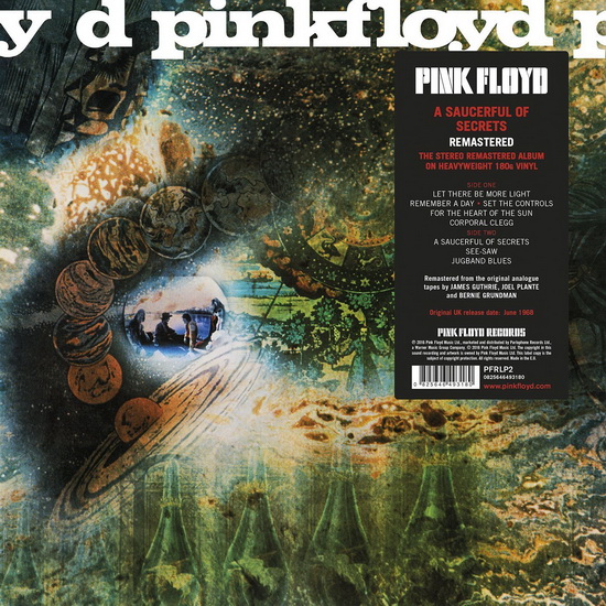 A Saucerful Of Secrets (2016 Version) (Vinyl) - PINK FLOYD