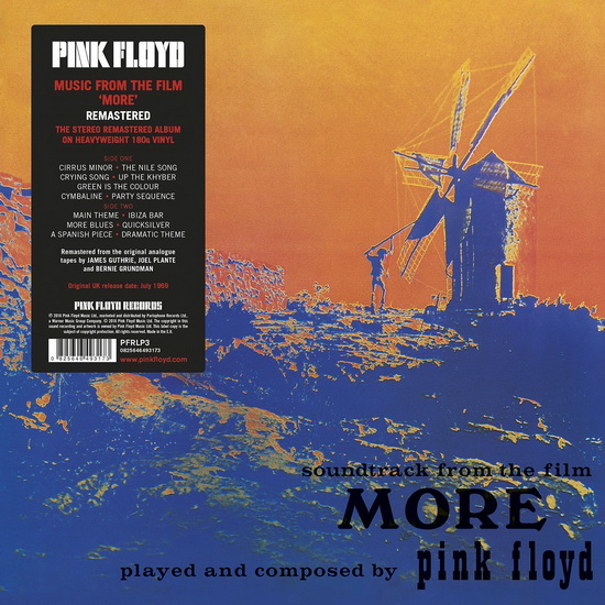 More (2016 Version) (Vinyl) - PINK FLOYD
