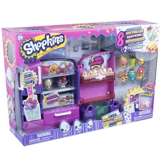 Shopkins metallic hot sale fridge