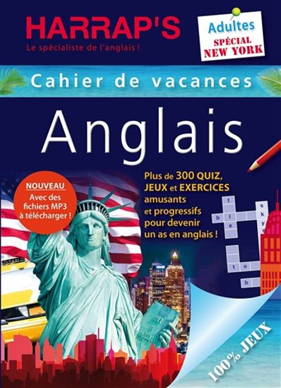 Cahier de vacances anglais Harrap&#39;s, adultes : spécial New York N. éd. - COLLECTIF