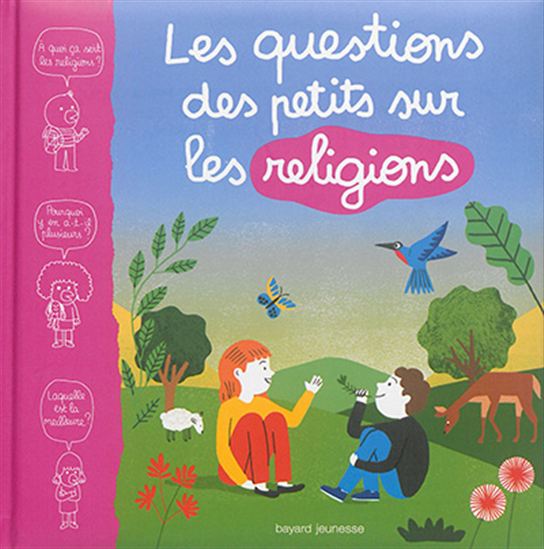 Les Questions des petits sur les religions - MARIE AUBINAIS - MARTINE LAFFON