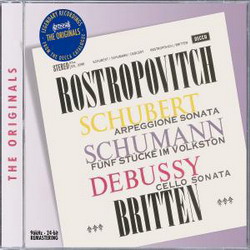 Arpeggione sonata /Funf stucke im Volk.. - SCHUBERT - SCHUMANN - DEBUSSY