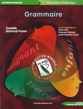 Grammaire - DANIELLE BERTRAND-POIRIER