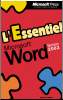 L'Essentiel Word 2002 - COLLECTIF