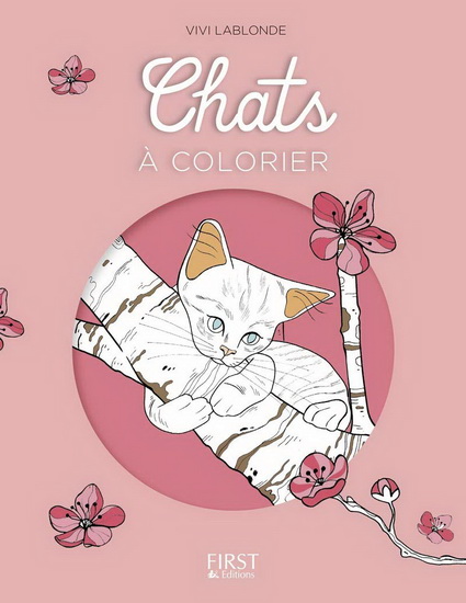 Chats à colorier - VIVI LA BLONDE