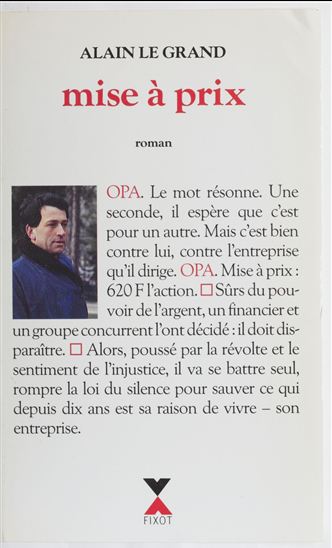 Mise à prix - ALAIN LE GRAND