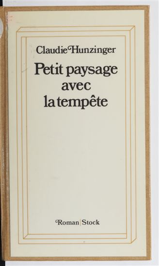 Petit paysage avec la tempête - CLAUDIE HUNZINGER