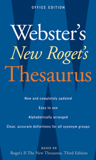 Webster&#39;s New Roget&#39;s Thesaurus - COLLECTIF