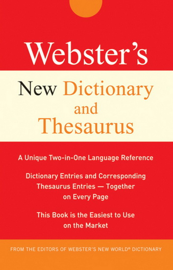 Webster&#39;s New dictionary and Thesaurus - COLLECTIF