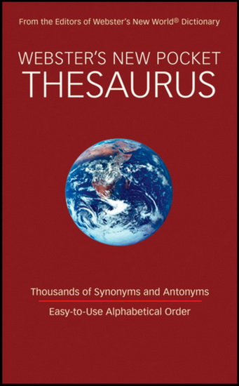 Webster&#39;s New pocket Thesaurus - COLLECTIF