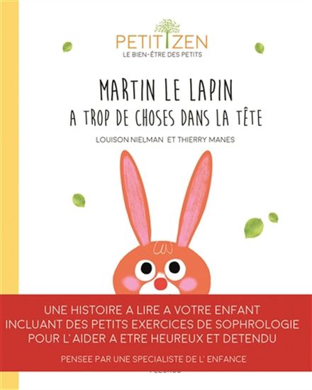 Martin le lapin a trop de choses dans la tête - LOUISON NIELMAN - THIERRY MANES