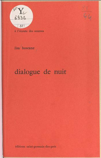 Dialogue de nuit - LISA BOSCANE