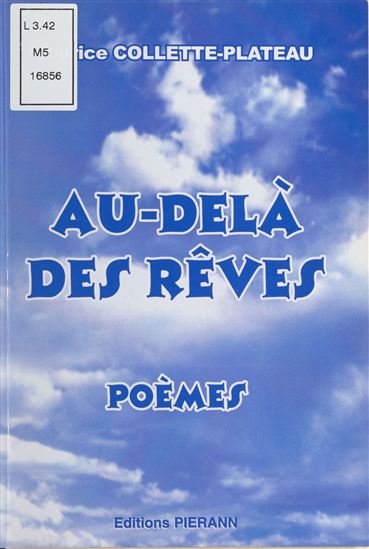 Au-delà des rêves - MAURICE COLLETTE-PLATEAU