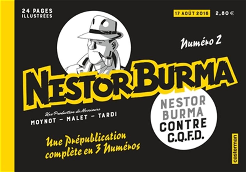 Nestor Burma contre CQFD #02 - EMMANUEL MOYNOT & AL