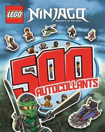 Lego Ninjago, masters of Spinjitzu : 500 autocollants #01 - COLLECTIF