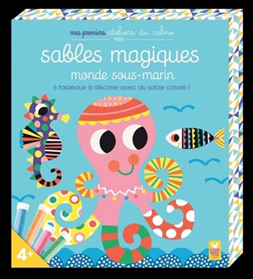 Pochette sables magiques : mer - COLLECTIF