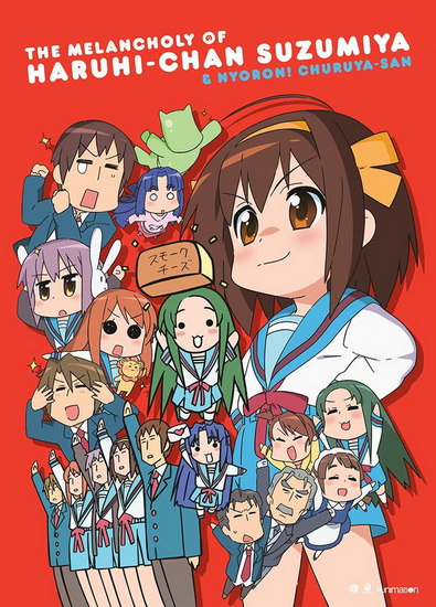 Melancholy of Haruhi-Chan Suzumiya & Nyoroni Churuya-San: Complete Series - 