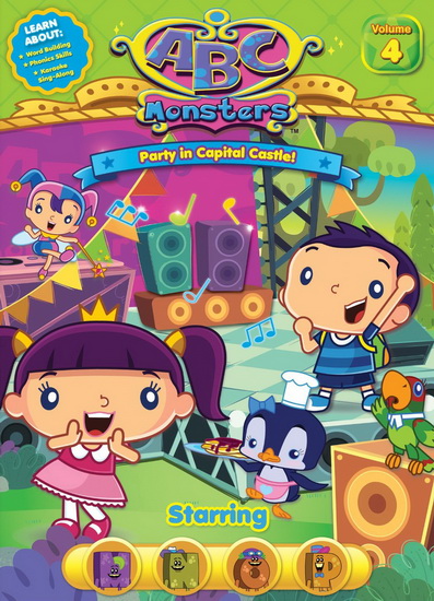 ABC Monsters: Adventures In Alphabet Gardens - Staring Mnop - ABC MONSTERS