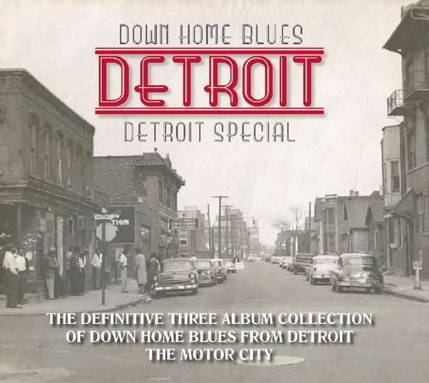 Down Home Blues: Detroit (3CD) - COMPILATION