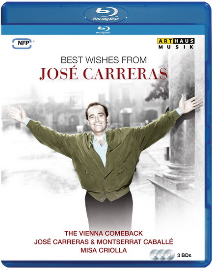 Best Wishes From José Carreras (3BRD) - PUCCINI - MASSET - LISZT - VIVALDI - VE