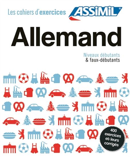 Coffret cahiers d&#39;exercices allemand débutants + faux-débutants - BETTINA SCHÖDEL