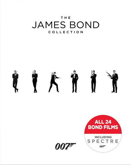 James Bond 007: Collection (24 Blu-Ray) - DIVERS