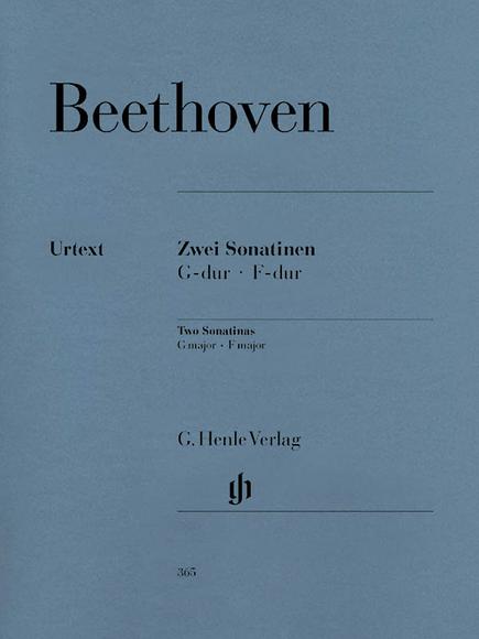 2 Sonatinas In F Major And G Major, Anh.5 (Piano) - LUDWIG VAN BEETHOVEN
