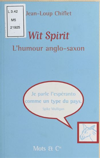 Wit spirit - JEAN-LOUP CHIFLET