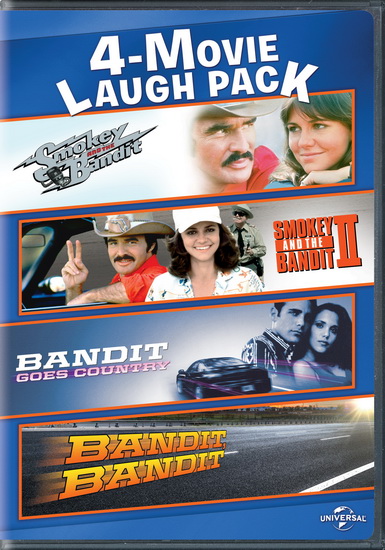 Smokey and the Bandit / Smokey and the Bandit II / Bandit Goes Country / Bandit, Bandit 4-Movie Laugh Pack - DIVERS