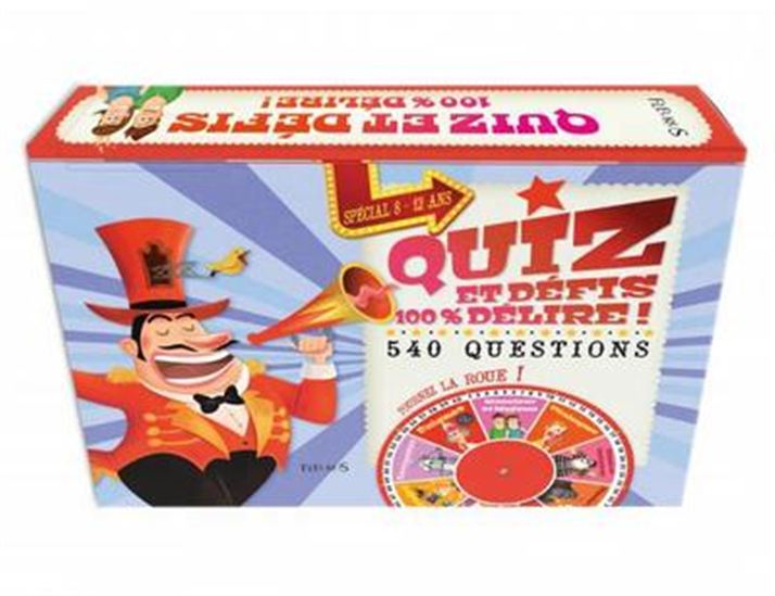 Quiz et défis : 100 % délire Cof. - COLLECTIF