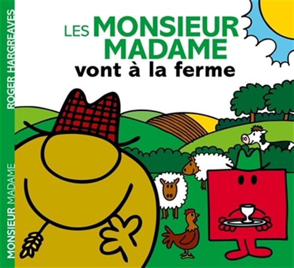 Les Monsieur Madame à la ferme - ROGER HARGREAVES
