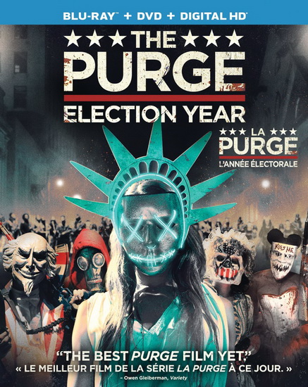 The Purge : Election Year (Blu-Ray+Dvd+Digital Copy) - DEMONACO JAMES
