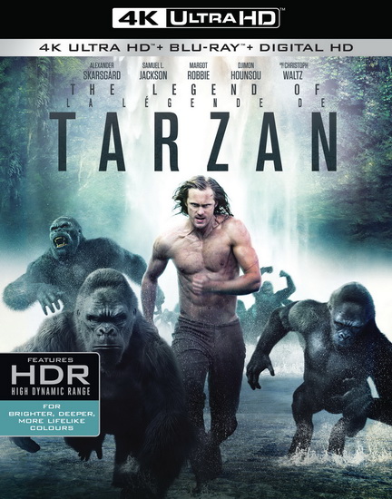 The Legend of Tarzan (4K+Blu-Ray) - YATES DAVIS