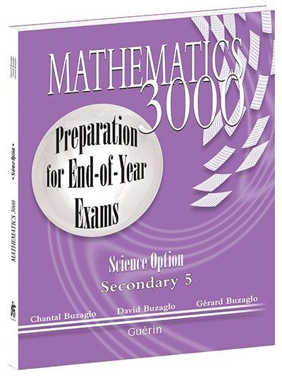 Mathematics 3000, secondary 5, preparation for end-of-year exams - COLLECTIF