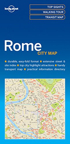 Rome City Map - LONELY PLANET
