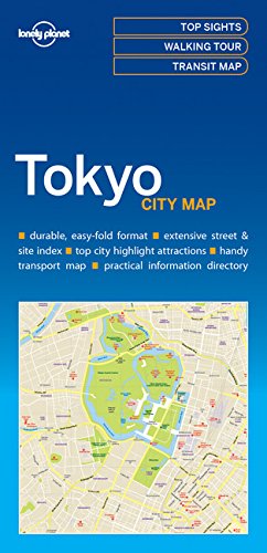 Tokyo City Map - LONELY PLANET