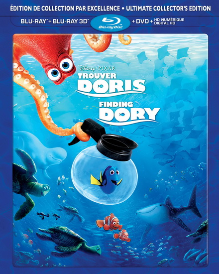 Finding Dory (Trouver Doris) (3D+Blu-Ray+Dvd) - ANGUS MACLANE ANDREW STANTON